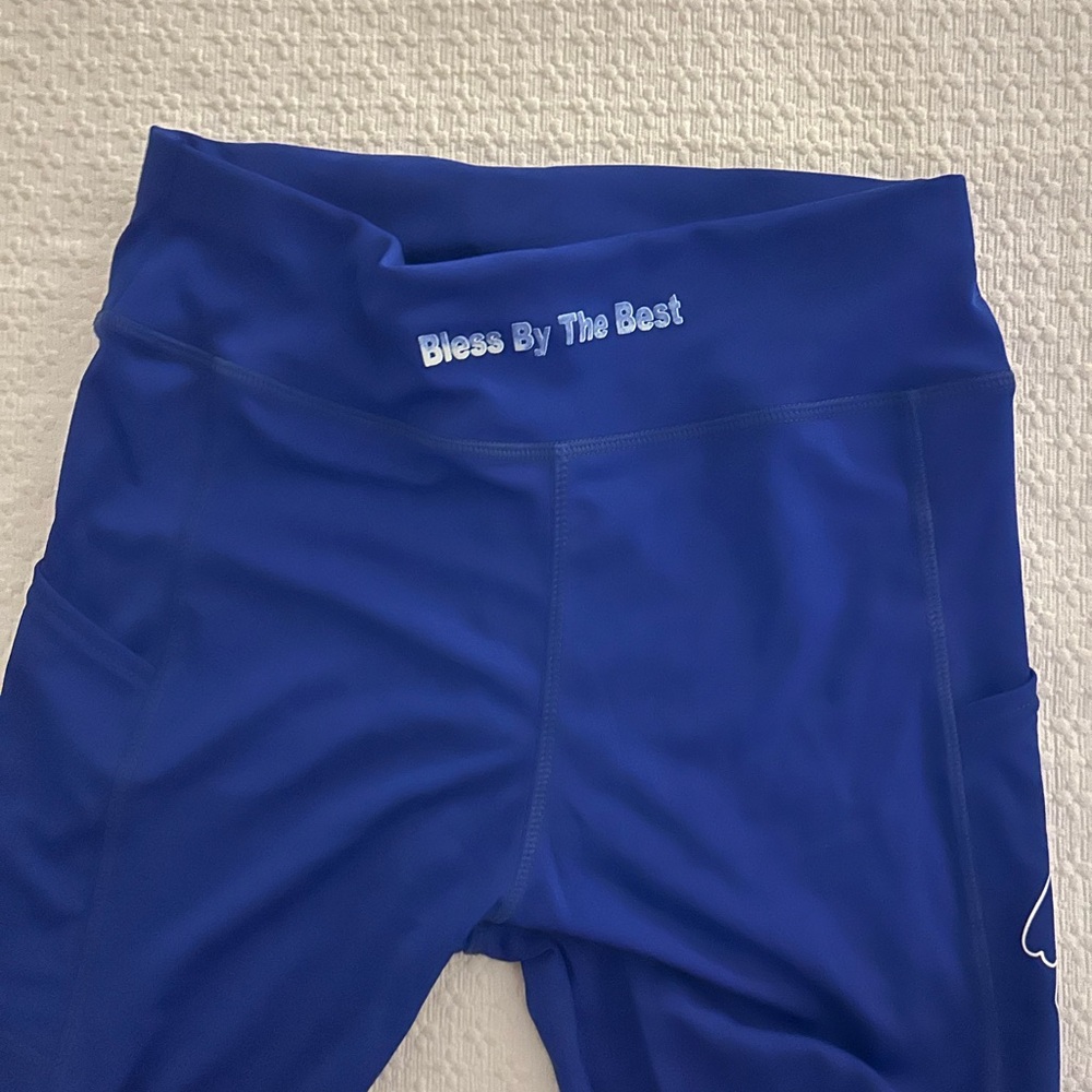 Blue jogger pants size medium